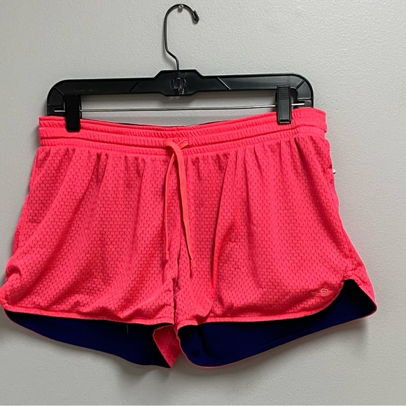 Champions reversible Pink and Purple athletic shorts Medium - Picture 1 of 4